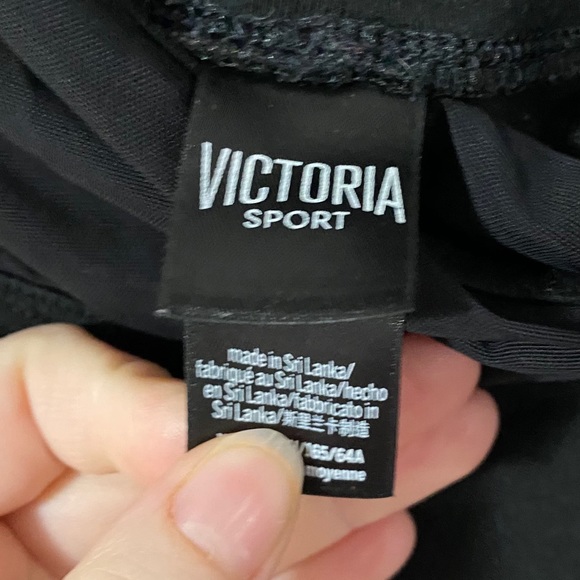 Victoria Secret Sport Black Yoga Pants | Flare Leggings XSmall - Picture 5 of 6